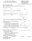 Đề thi học kì 2 môn Toán lớp 6 năm 2022-2023 - Trường THCS Nguyễn Tri Phương