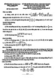 Đề thi tuyển sinh vào lớp 10 môn Toán (chuyên) năm 2023-2024 - Trường THPT chuyên Quốc học Huế