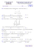 Đề thi KSCL môn Toán lớp 12 năm 2022-2023 (Lần 3) - Trường THPT Kim Liên