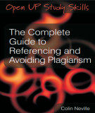 Ebook The complete guide to referencing and avoiding plagiarism – Part 1