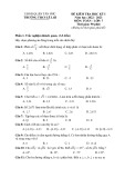 Đề thi học kì 1 môn Toán lớp 7 năm 2022-2023 có đáp án - Trường THCS Lê Lợi, Quận Tân Phú