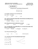 Đề thi học kì 1 môn Toán lớp 7 năm 2022-2023 có đáp án - Trường TH, THCS và THPT Thái Bình Dương