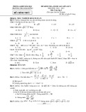 Đề thi giữa học kì 1 môn Toán lớp 9 năm 2022-2023 có đáp án - Trường THCS Hải Hưng