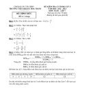 Đề thi học kì 1 môn Toán lớp 7 năm 2022-2023 có đáp án - Trường THCS Hòang Hoa Thám