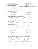 Đề thi học kì 1 môn Toán 7 năm 2022-2023 có đáp án - Trường THCS Phan Bội Châu