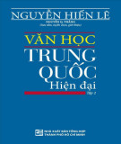 Tìm hiểu văn học hiện đại Trung Quốc (Tập 2): Phần 1