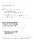 Đề thi học kì 2 môn Toán lớp 9 năm 2022-2023 có đáp án - Trường THCS Hoàng Hoa Thám (Đề tham khảo)