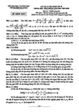 Đề thi tuyển sinh vào lớp 10 môn Toán (chuyên) năm 2023-2024 - Sở GD&ĐT Đà Nẵng