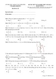 Đề thi thử tốt nghiệp THPT môn Toán năm 2023 có đáp án - Sở GD&ĐT Ninh Bình