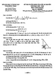 Đề thi tuyển sinh vào lớp 10 môn Toán (chuyên) năm 2023-2024 - Sở GD&ĐT Đồng Tháp