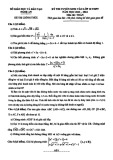Đề thi tuyển sinh vào lớp 10 môn Toán năm 2023-2024 - Sở GD&ĐT Nghệ An