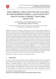 Mass appraisal application for land valuation by using regression model: A case study in the C zone of Nam Hoi An project, Thang Binh, Quang Nam