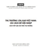 Cách tiếp cận cấu trúc thị trường về Thị trường lúa gạo Việt Nam: Cải cách để hội nhập: Phần 2