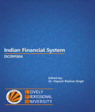 Ebook Indian Financial System: Part 1 - Dr. Rupesh Roshan Singh