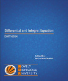 Ebook Differential and Integral Equation: Part 1