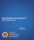 Ebook Quantitative Techniques-II: Part 1 - Neha Tikoo