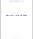 Giáo trình Ứng dụng công nghiệp thông tin cơ bản: Phần 1