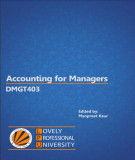 Ebook Accounting for Managers: Part 2