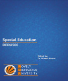 Ebook Special Education: Part 2 - Dr. Dinesh Kumar
