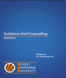 Ebook Guidance and counseling: Part 2 - Dr. Kulwinder Pal