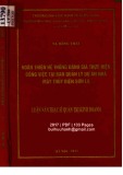 Luận văn Thạc sĩ Quản trị kinh doanh: Hoàn thiện hệ thống đánh giá thực hiện công việc tại ban Quản lý dự án Nhà máy thủy điện Sơn La