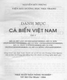 Danh mục cá biển Việt Nam (Tập V)