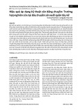 Hiệu quả áp dụng kỹ thuật cân bằng chuyền: Trường hợp nghiên cứu tại dây chuyền sản xuất quần tây nữ