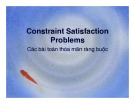 Lecture Artificial intelligence - Lesson 4: Constraint satisfaction problems