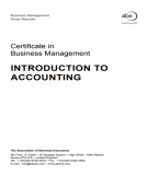 Ebook Certificate in Business Management: Introduction to accounting - Part 2