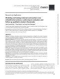 Modeling and testing maternal and newborn care mHealth interventions: A pilot impact evaluation and follow-up qualitative study in Guatemala