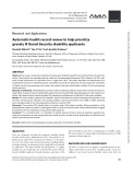 Automatic health record review to help prioritize gravely ill Social Security disability applicants