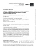 Synthea: An approach, method, and software mechanism for generating synthetic patients and the synthetic electronic health care record