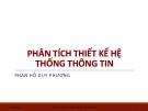 Bài giảng Phân tích thiết kế hệ thống thông tin: Chương 5 - Phan Hồ Duy Phương