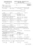 Đề thi giữa học kì 1 môn Toán lớp 10 năm 2022-2023 có đáp án - Trường THPT Lê Qúy Đôn, Quảng Nam