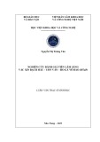 Luận văn Thạc sĩ Sinh học: Nghiên cứu đánh giá tiền lâm sàng vắc xin Bạch hầu – Uốn ván – Ho gà vô bào (DTaP)