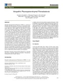 Idiopathic pleuroparenchymal fibroelastosis