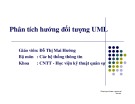 Bài giảng Phân tích hướng đối tượng UML: Bài 9 - Đỗ Thị Mai Hường