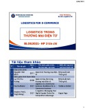 Bài giảng Logistics trong thương mại điện tử (Logistics for e-commerce)