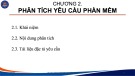 Bài giảng Phát triển hệ thống thông tin kinh tế - Chương 2: Phân tích yêu cầu phần mềm