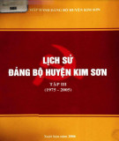 Ebook Lịch sử Đảng bộ huyện Kim Sơn (1975-2005): Phần 2 (Tập 3)