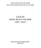 Ebook Lịch sử Đảng bộ xã Tân Kim (1947-2017): Phần 1