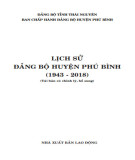 Ebook Lịch sử Đảng bộ huyện Phú Bình (1943-2018): Phần 2