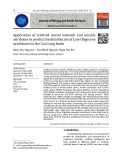 Application of artificial neural network and seismic attributes to predict the distribution of Late Oligocene sandstones in the Cuu Long basin