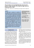 The prevalence of overweight/obesity and some risk factors in high schoolers at Le Quy Don high school of Haiphong City in 2019