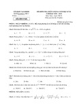 Đề thi học kì 2 môn Toán lớp 9 năm 2022-2023 có đáp án - Trường THCS Trực Tuân