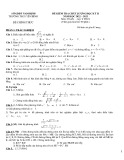 Đề thi học kì 2 môn Toán lớp 9 năm 2022-2023 có đáp án - Trường THCS Yên Bình
