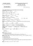Đề thi học kì 1 môn Toán lớp 9 năm 2022-2023 có đáp án - Trường THCS Yên Chính