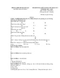 Đề thi giữa học kì 1 môn Toán lớp 9 năm 2022-2023 có đáp án - Trường THCS Mỹ Phúc