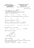 Đề thi giữa học kì 2 môn Toán lớp 9 năm 2022-2023 có đáp án - Trường THCS Trực Đạo