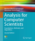 Ebook Analysis for computer scientists: Foundations, methods, and algorithms - Part 2